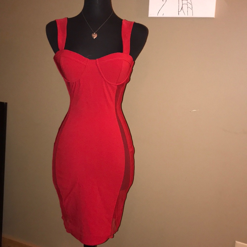 • Red FN dress •